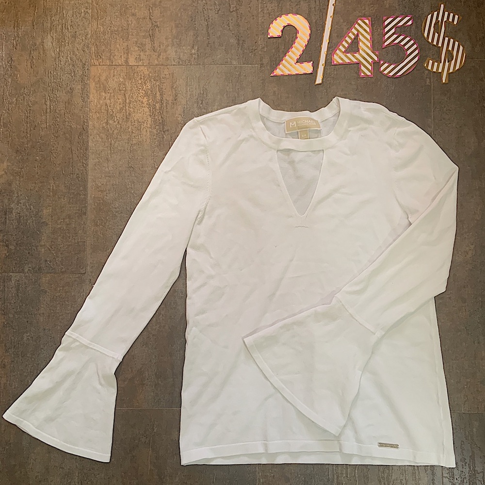 2/45$ ❤️ Beautiful white Michael Kors blouse ❤️